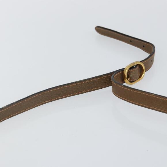 GUCCI GG Supreme Web Sherry Line Bag PVC Beige Gold 89 02 017 Auth 143775 - Picture 8 of 16